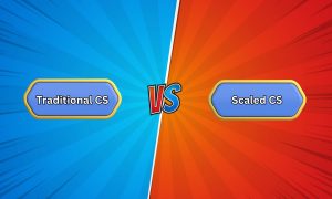 Traditional CS vs Scaled CS