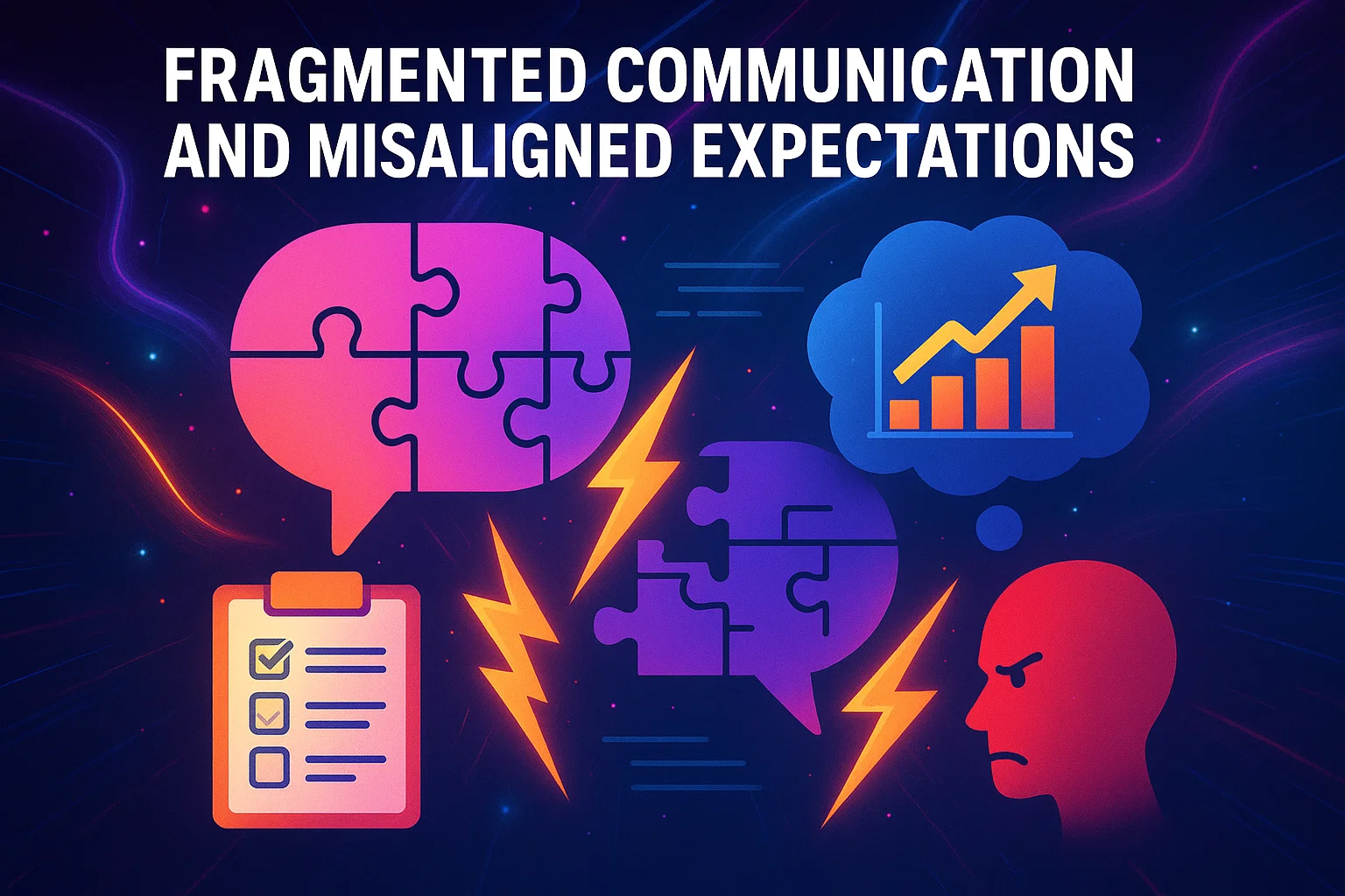 Fragmented Communication and Misaligned Expectations